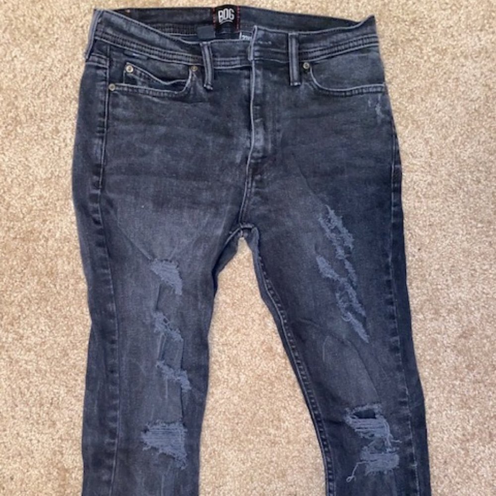 BDG Black Mens Skinny Jeans